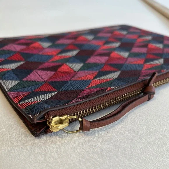 Fossil Geometric Multicolor Clutch - Picture 9 of 9